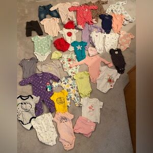 Newborn Baby clothes haul! 31 items!